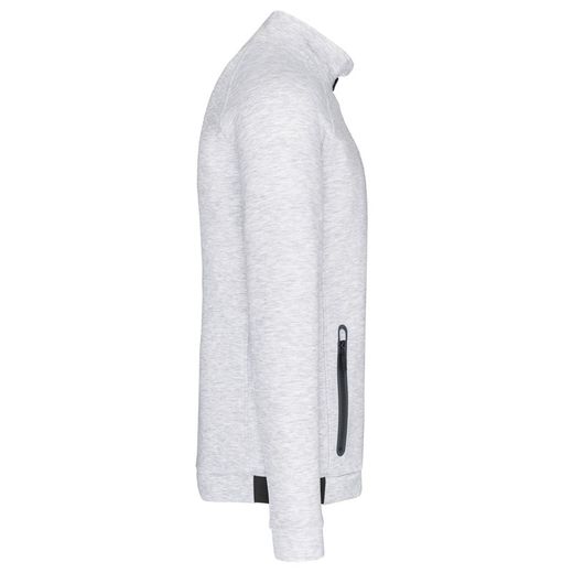 Chaqueta cuello alto hombre