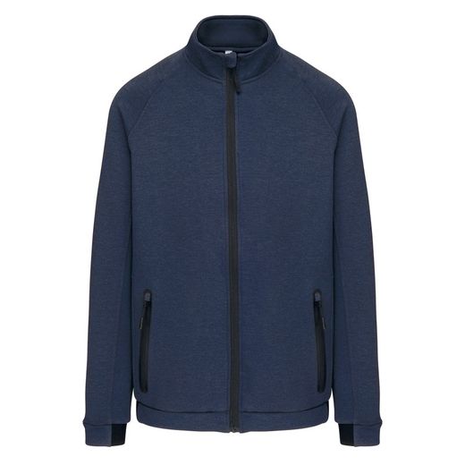 Chaqueta cuello alto hombre