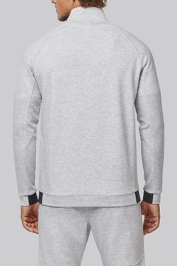 Chaqueta cuello alto hombre