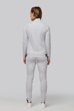Chaqueta cuello alto mujer