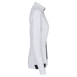 Chaqueta cuello alto mujer