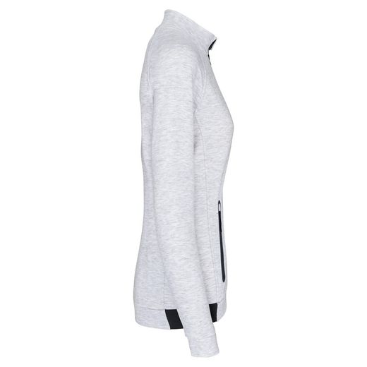 Chaqueta cuello alto mujer