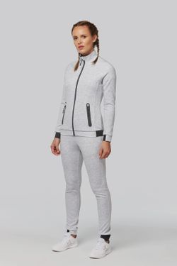 Chaqueta cuello alto mujer