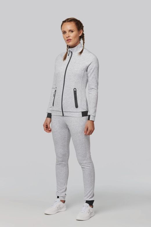 Chaqueta cuello alto mujer