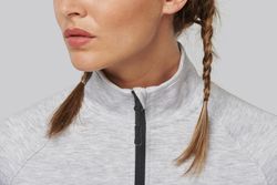 Chaqueta cuello alto mujer