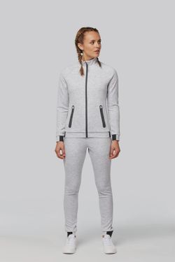 Chaqueta cuello alto mujer