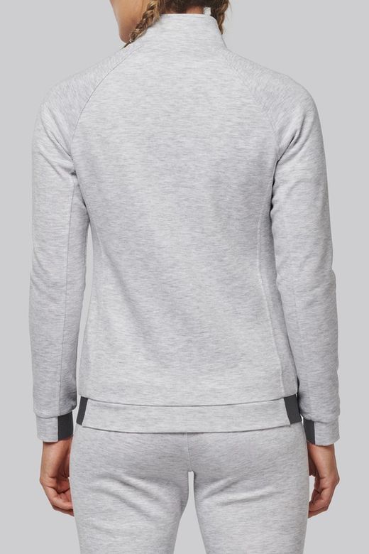 Chaqueta cuello alto mujer