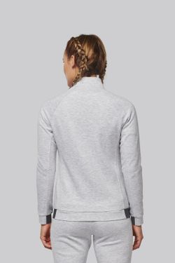 Chaqueta cuello alto mujer