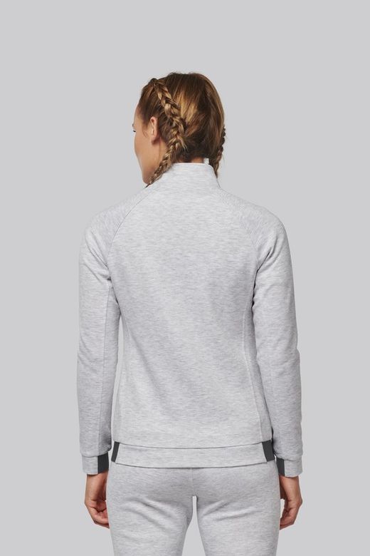Chaqueta cuello alto mujer