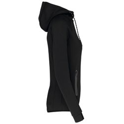 Chaqueta de chándal performance con capucha mujer