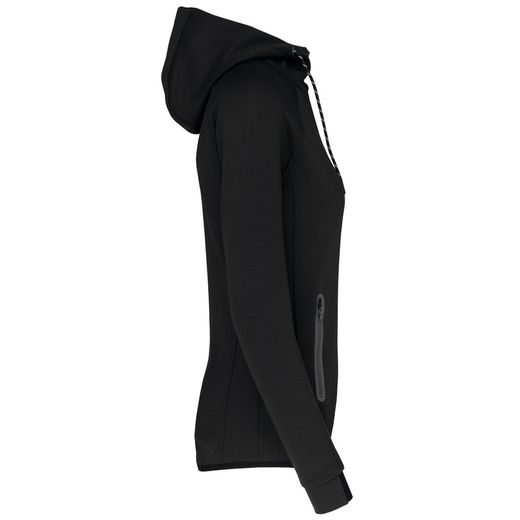 Chaqueta de chándal performance con capucha mujer