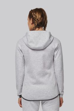 Chaqueta de chándal performance con capucha mujer