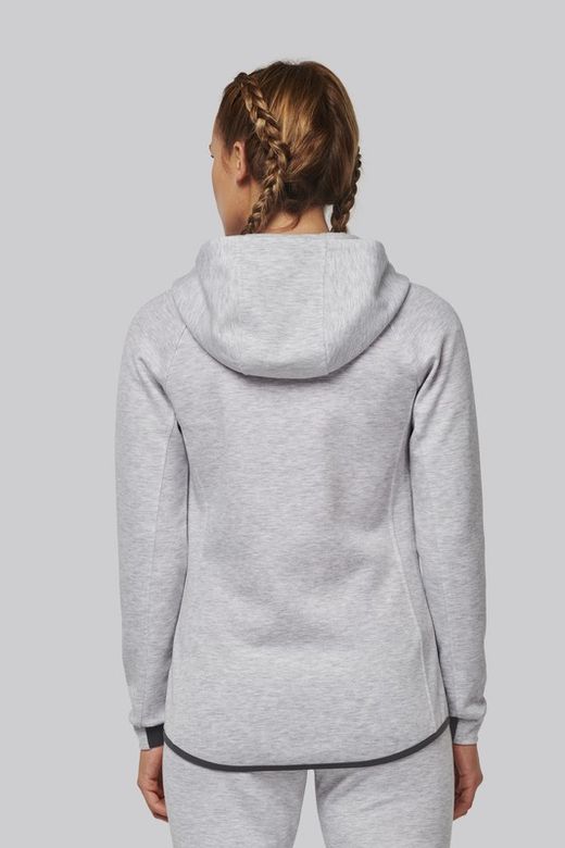 Chaqueta de chándal performance con capucha mujer