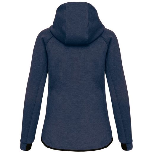 Chaqueta de chándal performance con capucha mujer