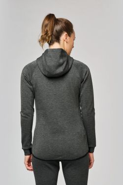 Chaqueta de chándal performance con capucha mujer