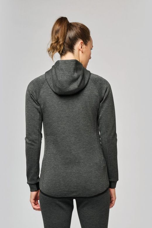 Chaqueta de chándal performance con capucha mujer