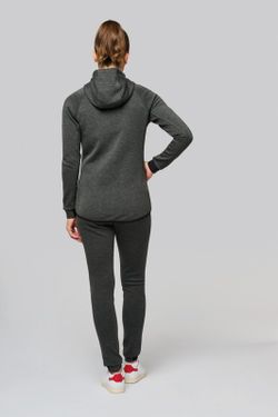 Chaqueta de chándal performance con capucha mujer