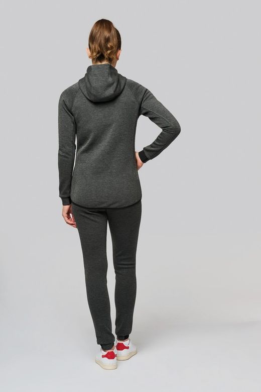 Chaqueta de chándal performance con capucha mujer