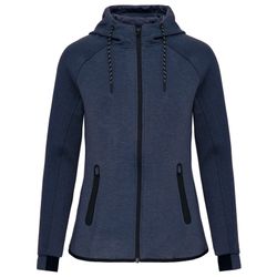 Chaqueta de chándal performance con capucha mujer