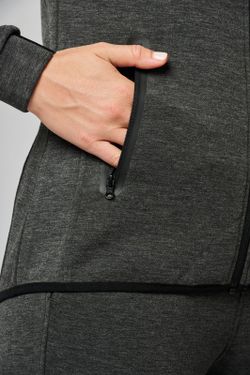 Chaqueta de chándal performance con capucha mujer