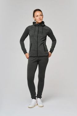 Chaqueta de chándal performance con capucha mujer