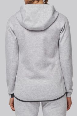 Chaqueta de chándal performance con capucha mujer