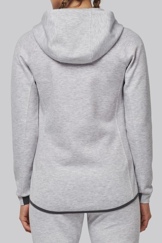 Chaqueta de chándal performance con capucha mujer