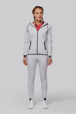 Chaqueta De Chándal Performance Con Capucha Mujer