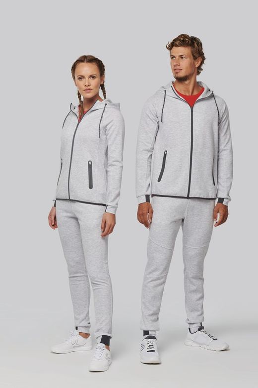 Chaqueta de chándal performance con capucha mujer