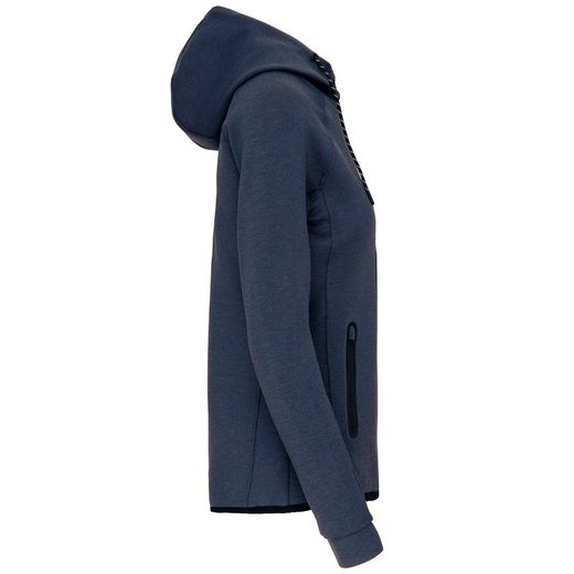 Chaqueta de chándal performance con capucha mujer