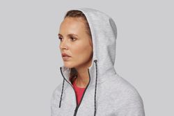 Chaqueta de chándal performance con capucha mujer