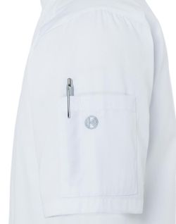 Chaqueta de chef manga corta Modern-Look
