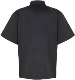 Chef Jacket Snap Buttons Kurzarm