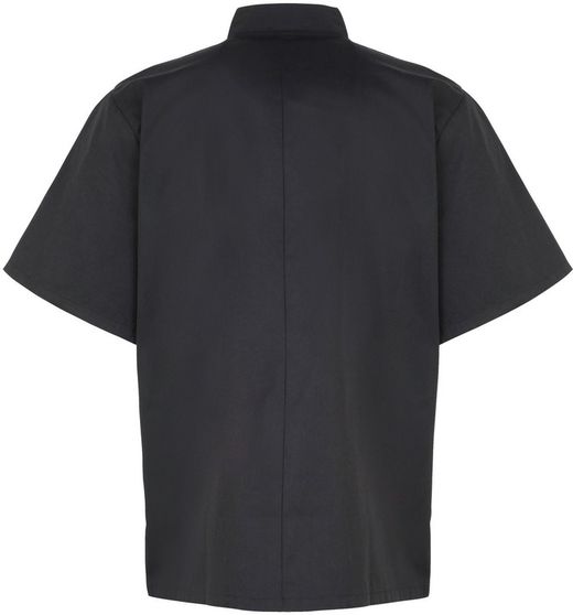 Chef Jacket Snap Buttons Kurzarm