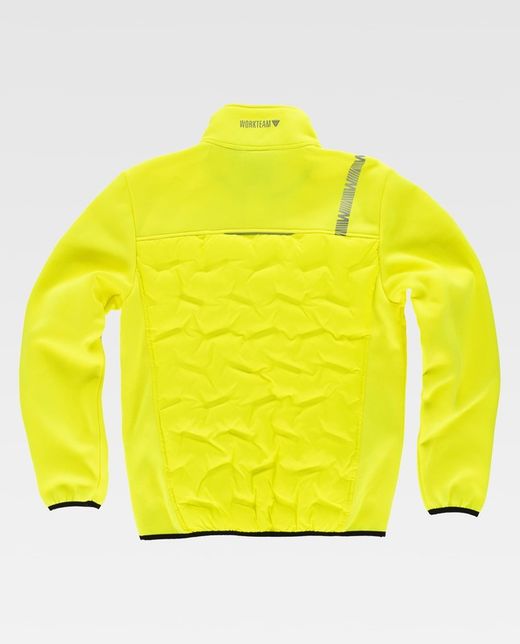Chaqueta de color Amarillo Fluor