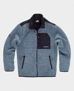 Chaqueta de color Azul Invierno+Negro | ROC NEIGE