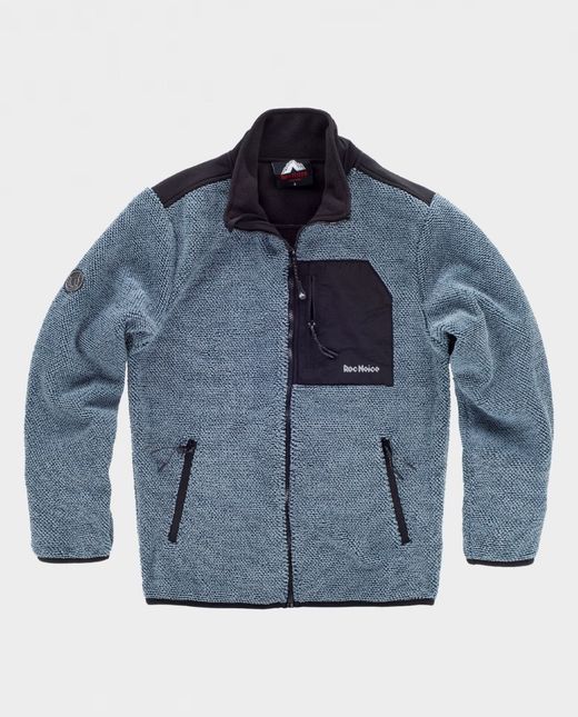 Chaqueta de color Azul Invierno+Negro | ROC NEIGE