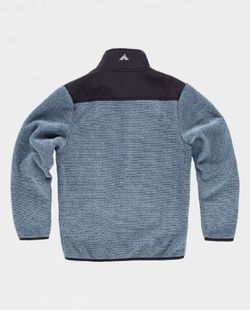 Chaqueta de color Azul Invierno+Negro | ROC NEIGE