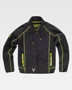 Chaqueta de color Gris Oscuro+Amarillo fluor | SPORT
