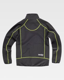 Chaqueta de color Gris Oscuro+Amarillo fluor | SPORT
