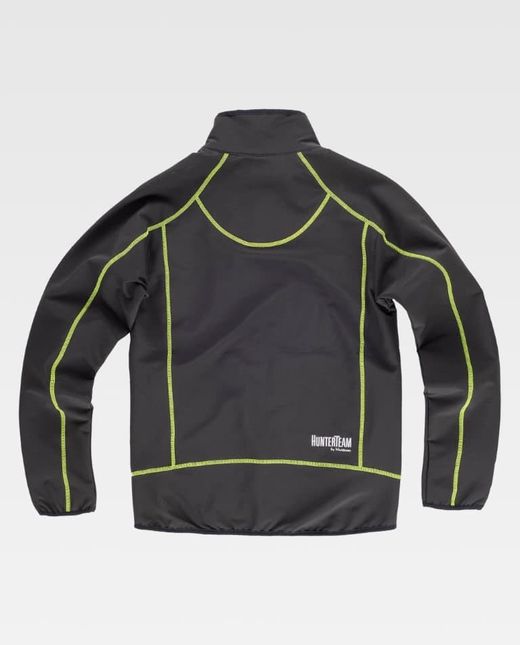 Chaqueta de color Gris Oscuro+Amarillo fluor | SPORT