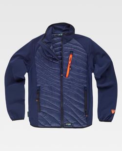 Chaqueta de color Marino+Naranja Flúor | FUTURE
