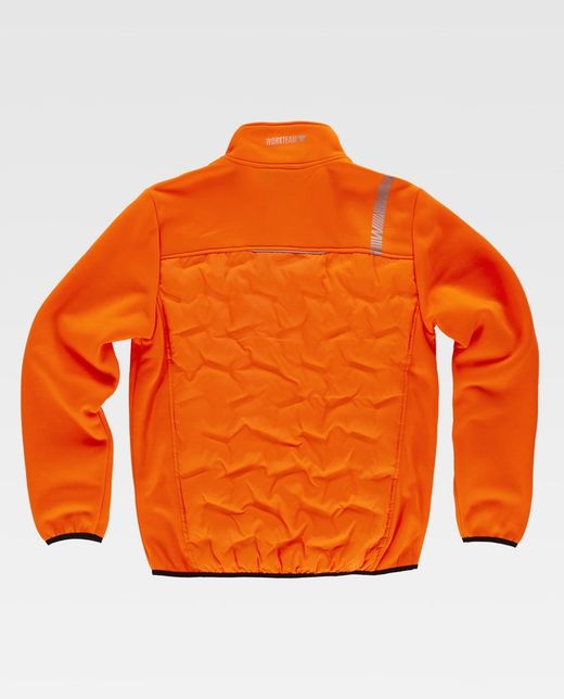 Chaqueta de color Naranja Fluor