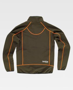Chaqueta de color Verde Caza+Naranja Flúor | SPORT