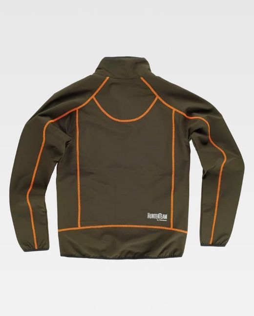 Chaqueta de color Verde Caza+Naranja Flúor | SPORT