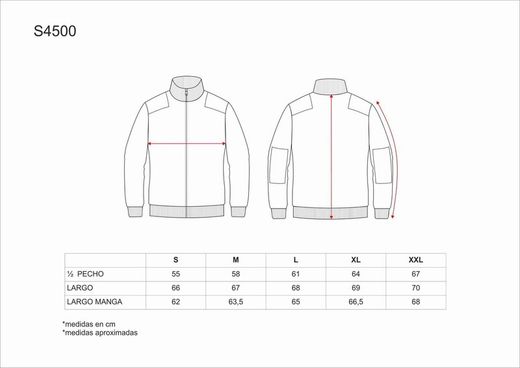 Reißverschlussjacke mit Schulter- und Ellbogenverstärkung Grau