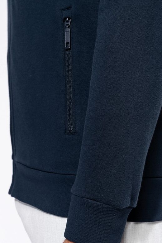 Fleecejacke mit Reißverschluss