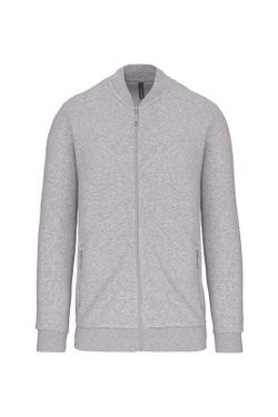Fleecejacke mit Reißverschluss