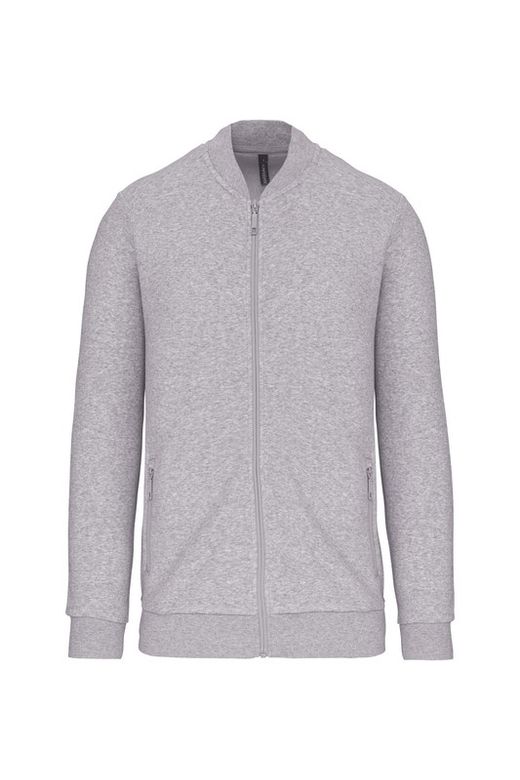 Fleecejacke mit Reißverschluss