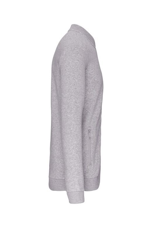 Fleecejacke mit Reißverschluss